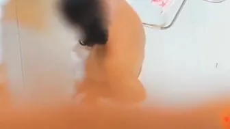 See neighbor sister-in-law with big boobs bathing naked in the bathroom
 Indian Video