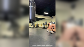 Sexy Gym Girl Sucks A Stranger's Cock And Gets Fucked While At Gym Video
