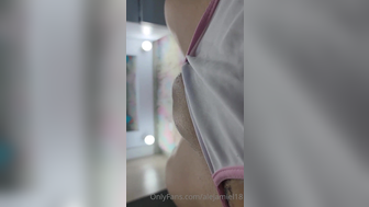 Alejamiel18 Busty Babe Showing Her Puffed Shaved Pussy Onlyfans Video