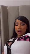 Cardi B Hot Celebrity Chatting To Her Fans Video