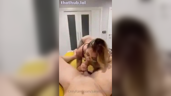 Saraayrobles Nasty Curvy Wife Riding and Sucking a Cock Onlyfans Video