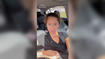 Prettypinklily Hot Busty Babe Show Her Awesome Tits In Car Onlyfans Leaked Video