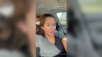 Prettypinklily Hot Busty Babe Show Her Awesome Tits In Car Onlyfans Leaked Video