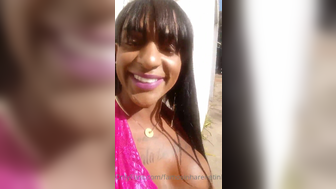 Famosinharenatin Horny Lady Boy Play With Her Big Black Cock At Outdoor Onlyfans Video