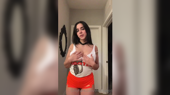 Thefinalgirl Pretty Slut Wearing Sexy Dresses Teasing Nude Compilation Video