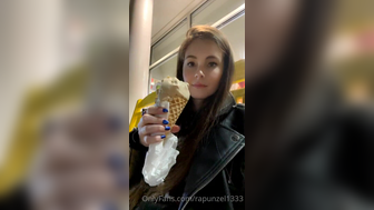 Rapunzel1333 Hottie Licking Ice cream Teasing OnlyFans Video