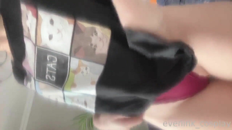 Evenink_cosplay Horny Baby Teasing While Wearing Panty OnlyFans Video