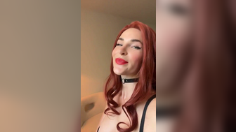 Amazing KittyPlays Latex Thong Bodysuit PPV Fansly Set Leaked