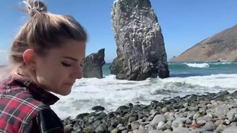 Gorgeous Eva Elfie Beach Sex Tape Video Premium