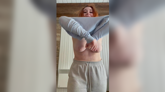 Isla Moon Topless Naked Busty Slut Getting Dressed in the Morning Onlyfans Video