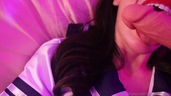 Myla Del Rey Nasty Slutt Sucking a Dildo with her Sexy Juicy Lips Onlyfans Video