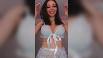 Myla Del Rey Lusty Bitch Bouncing Her Big Boobs While Wearing a Lingerie Onlyfans Video