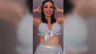 Myla Del Rey Lusty Bitch Bouncing Her Big Boobs While Wearing a Lingerie Onlyfans Video