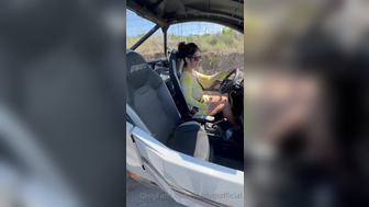 Madalina Loana Filip Nude Boobs Bounce Driving Onlyfans Video Leaked