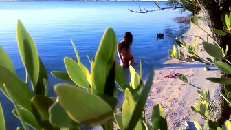 Katee Owen Nude Beach Posing Video Leaked