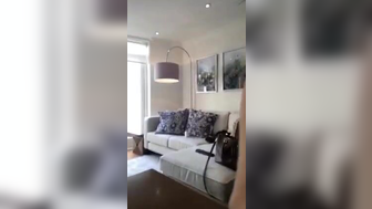 Amazing nude teen naked in the living room