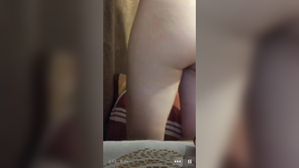 Gorgeous russian girl private periscope testing her dildos