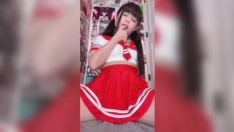 Kittyxkum Asian Cosplay Slut Spread Her Legs To Drill Her Pussy With Dildo Onlyfans Video