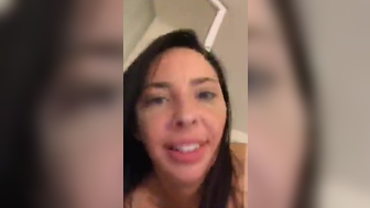 Gorgeous french milf in her underwear on periscope