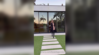 Brandy Gordon Naked Babe With Boucy Tits Hot Dance At Outdoor Onlyfans Video