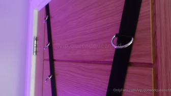 Daniella Hemsley (Queendqueenofd) Got Tied Up On Door To Have Sensual Sex With Bf Onlyfans Video