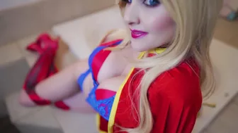 Angie Griffin Supergirl Amazing Lingerie