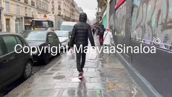 Maevaa Sinaloa - Manhunt in Paris, I fuck with AD Laurent in front of my boyfriend - Double facial