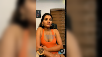 Resmi R Nair Tango Live Slowly Showing Horny Big Titties And Huge Booty Video Leaked