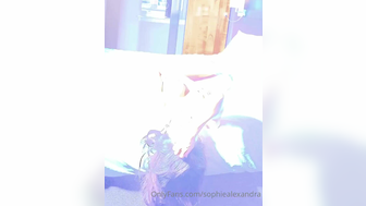 Sophie Alexandra Curvy Slut Naked Photoshoot on Bed  Onlyfans Video
