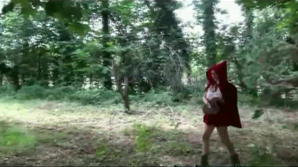 Little Red Riding Hood Cosplay: Busty French Girl Enjoys Various Sexual Acts