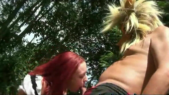 Little Red Riding Hood Cosplay: Busty French Girl Enjoys Various Sexual Acts