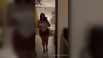 Adrianafaye Busty Slut Boob Drop in Mirror Onlyfans Video