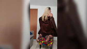 Gleice Leitinynho Blonde BBW Teasing Her Fans Leaked Video